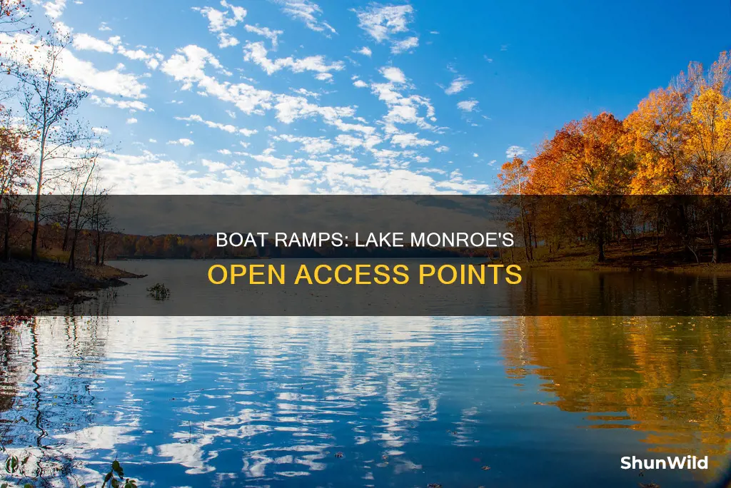 is lake monroe boat ramp open