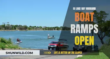 Lake Ray Hubbard: Boat Ramps Availability and Accessibility