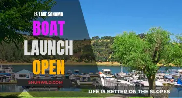 Lake Sonoma Boat Launch: Open for Business?