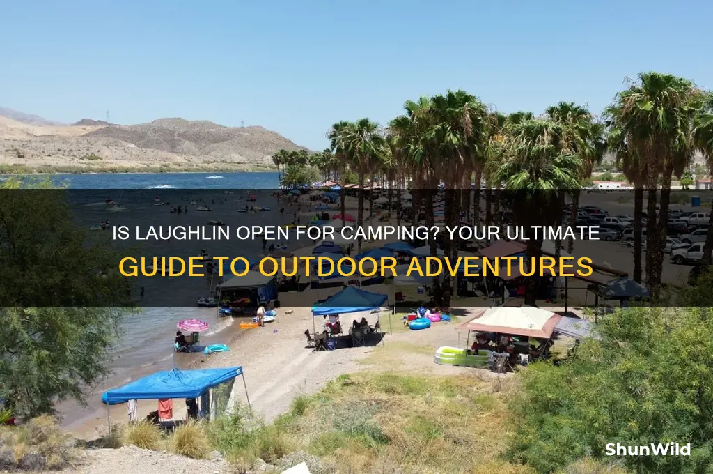 is laughlin open for camping
