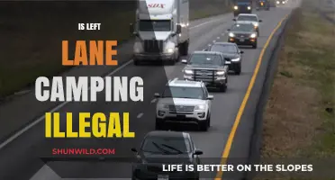 Is Left Lane Camping Illegal? Understanding Traffic Laws and Penalties