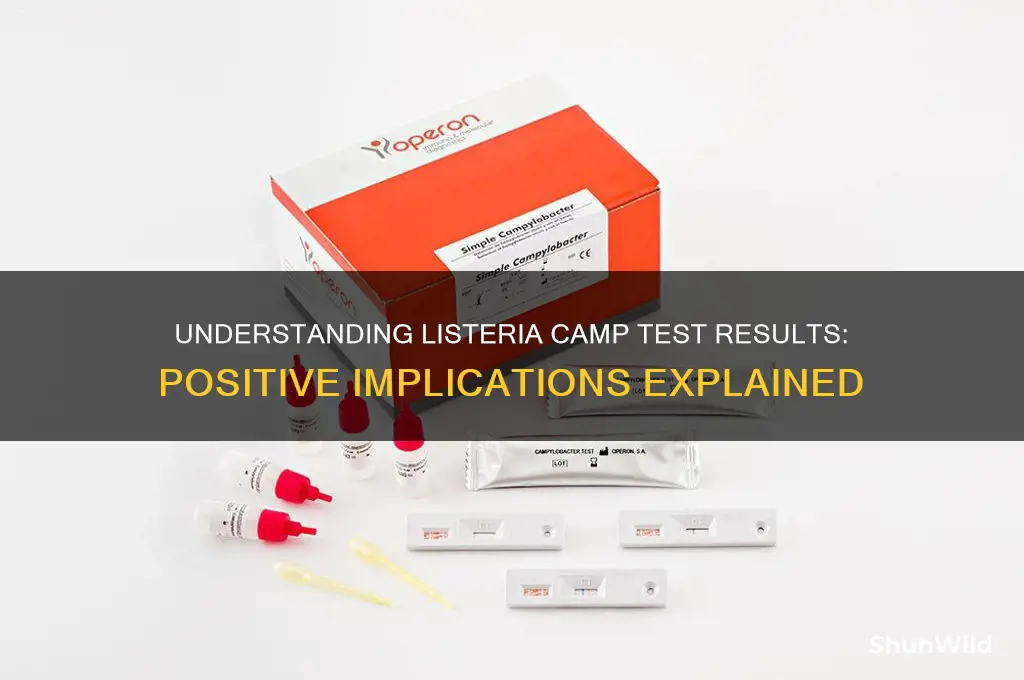 is listeria camp positive