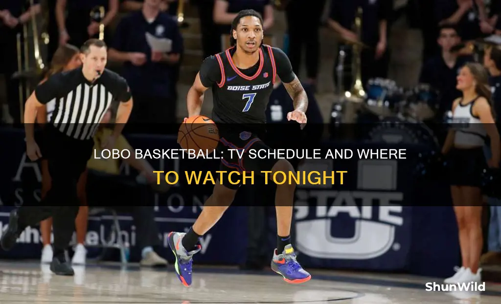 is lobo basketball on tv tonight