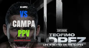 Lopez vs Campa: Is the PPV Worth the Hype?