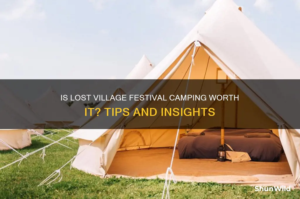is lost village festival camping