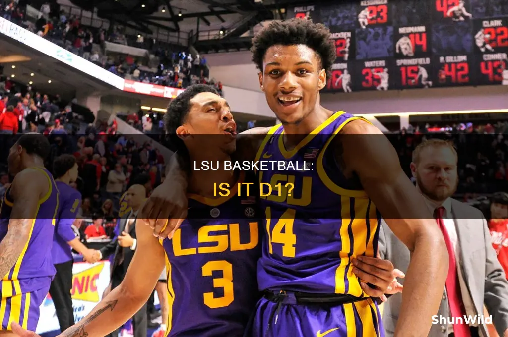 is lsu d1 basketball