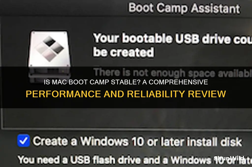 is mac boot camp stable