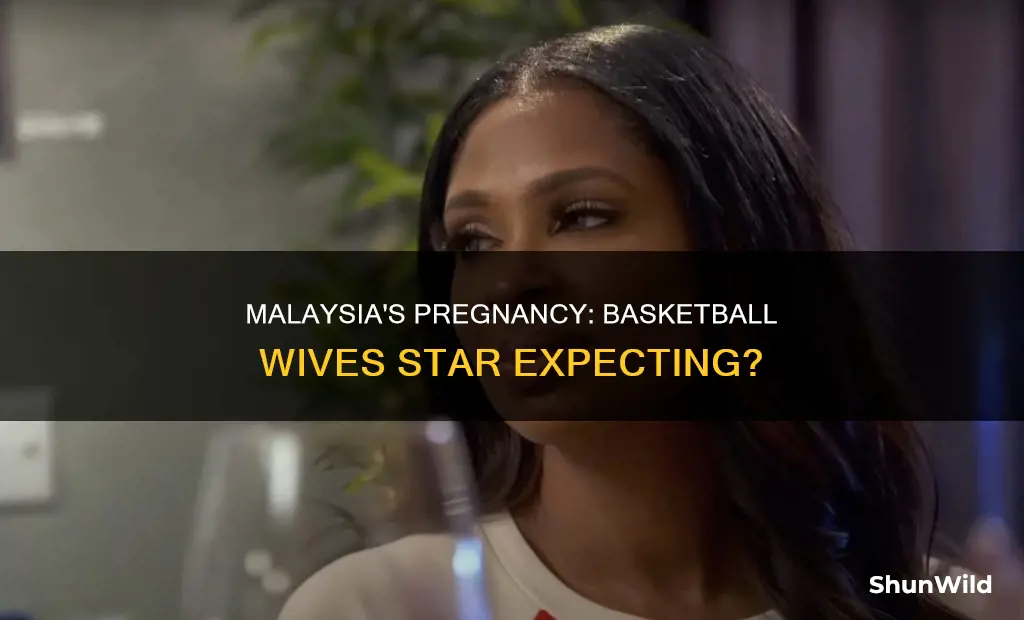 is malaysia from basketball wives pregnant