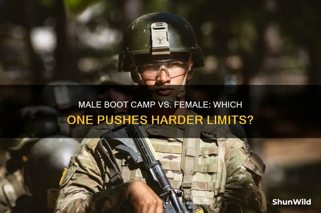 is male boot camp harder