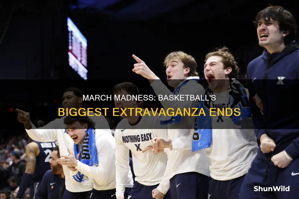 is march madness basketball over