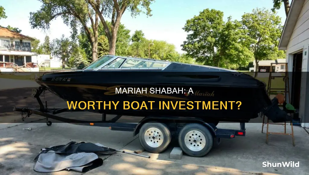 is mariah shabah boat good