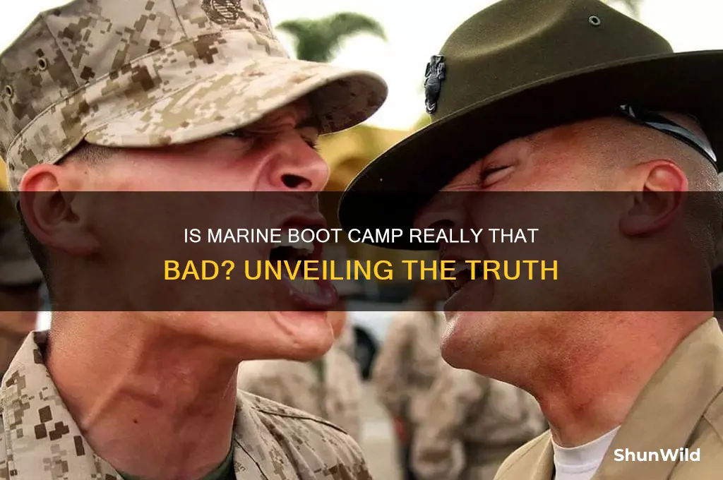 is marine boot camp really that bad