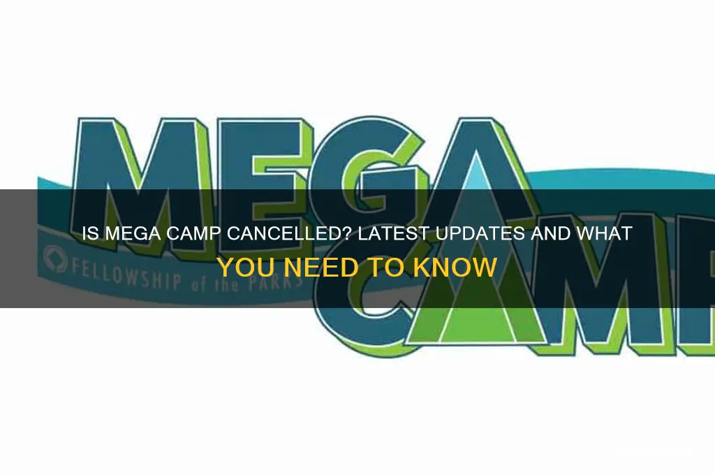 is mega camp cancelled