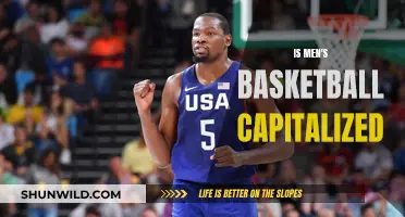The Capitalization Rules in Basketball: Men's Edition