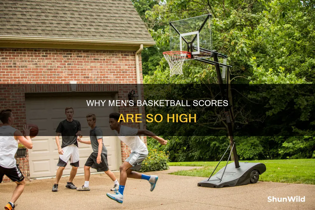 is mens basketball score
