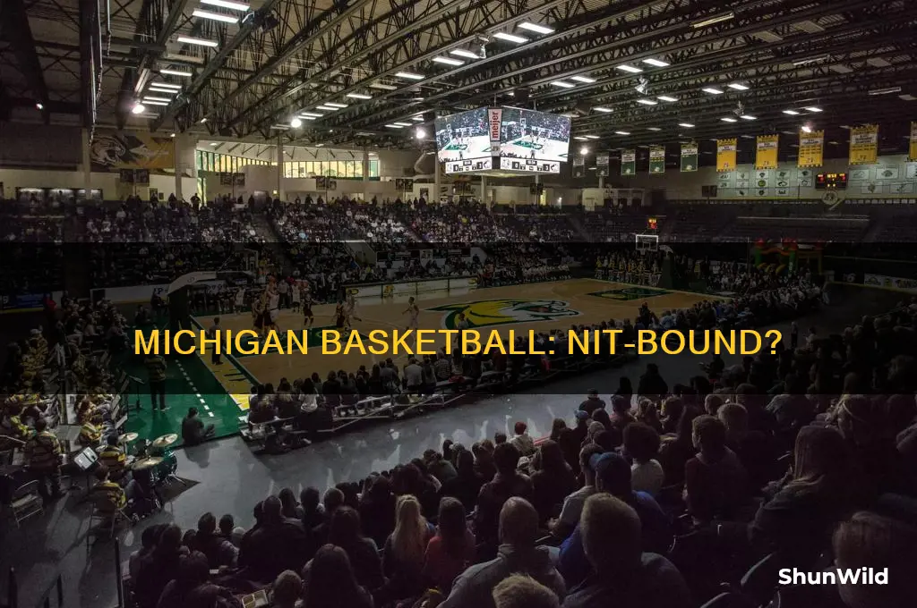 is michigan basketball in the nit