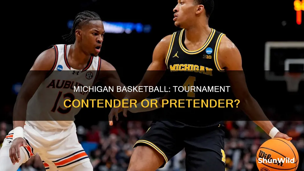is michigan basketball in the tournament