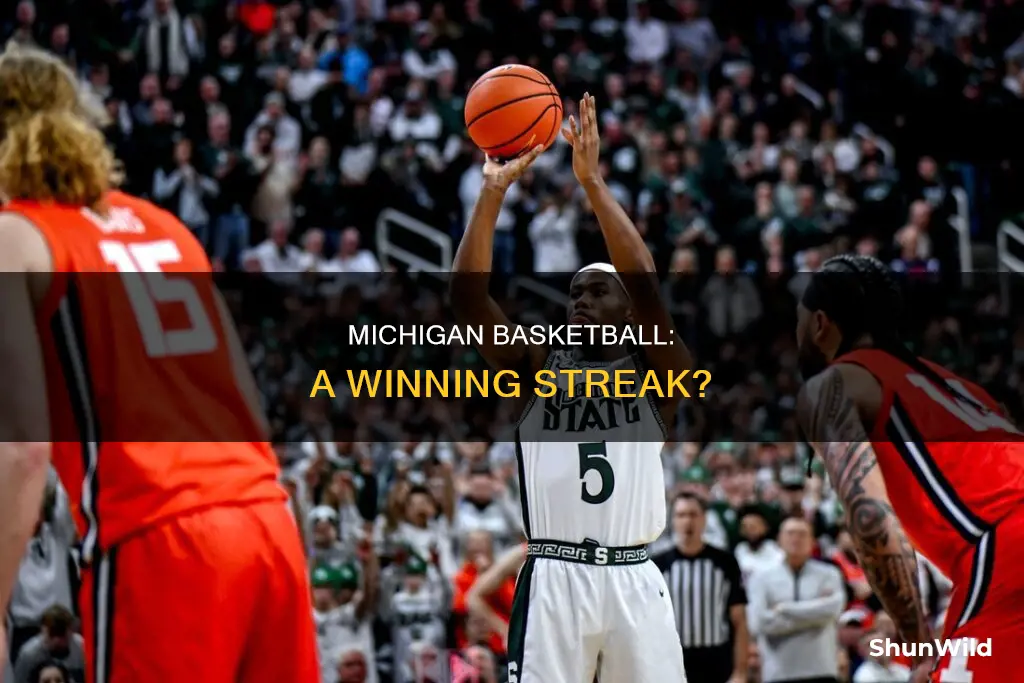 is michigan basketball winning