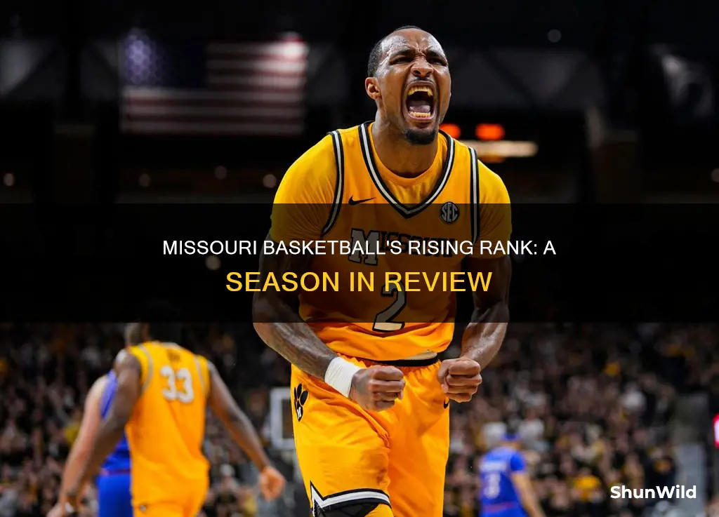 is missouri basketball ranked