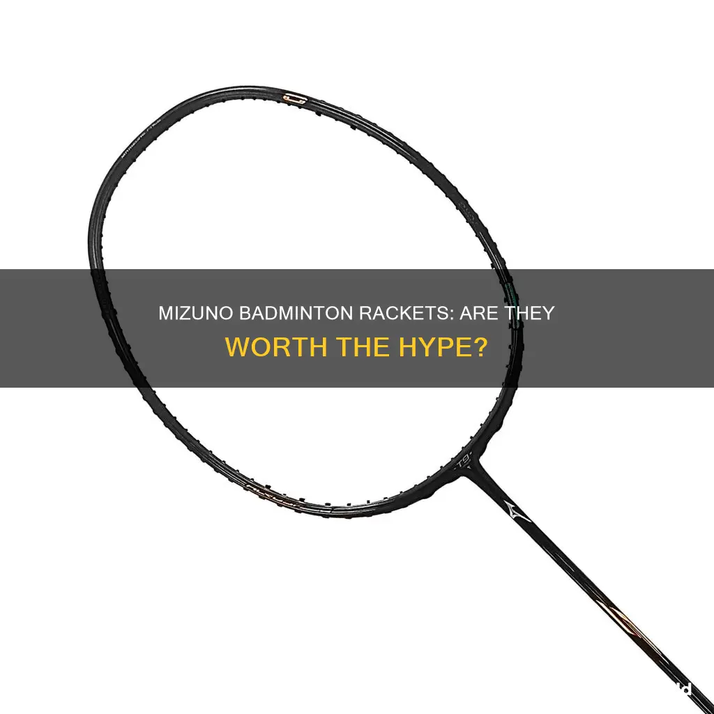 is mizuno badminton racket good