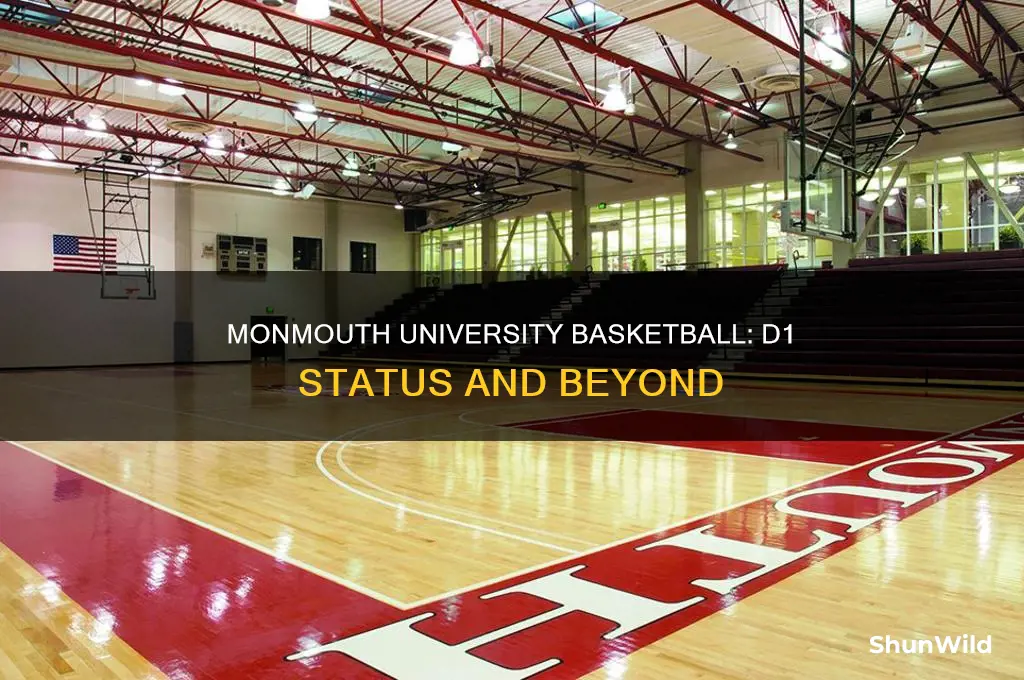 is monmouth university basketball d1