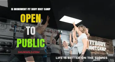 Is Monument Fit Body Boot Camp Open to the Public?
