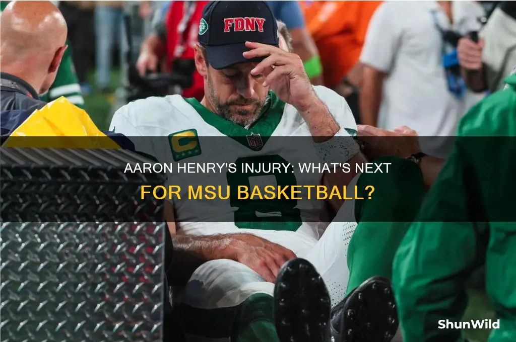 is msu basketball aaron henry injured