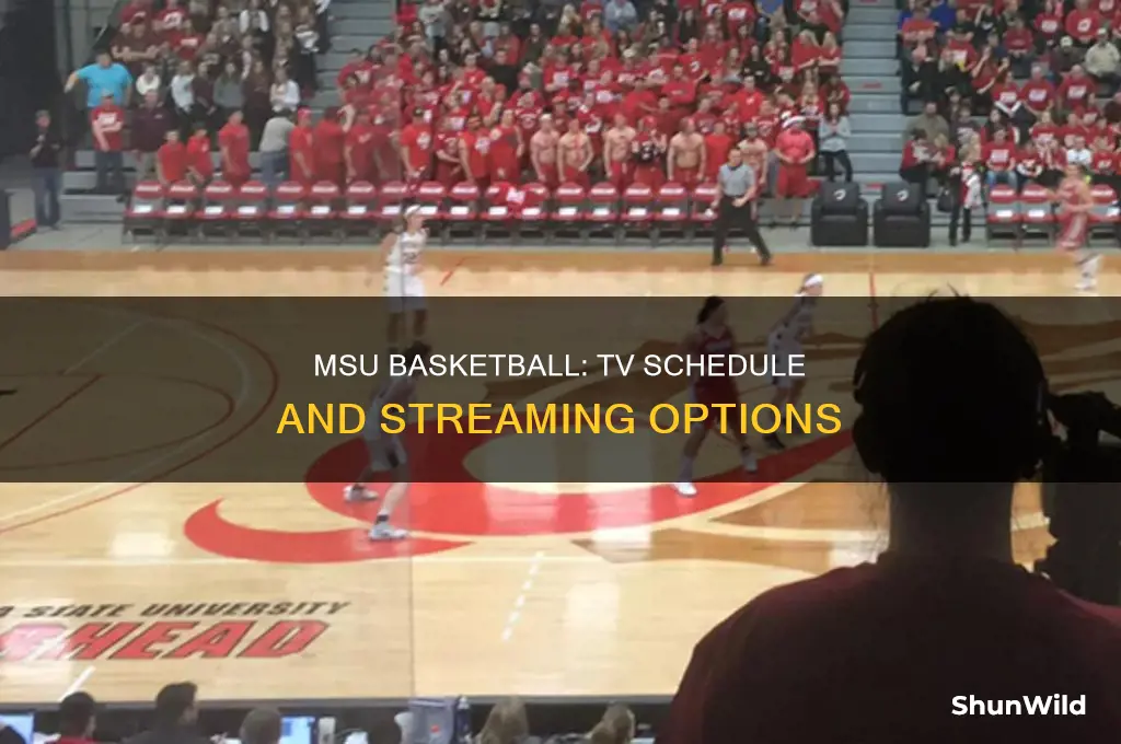 is msu basketball on tv