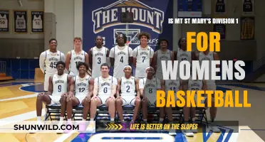 Mt. St. Mary's Women's Basketball: Division 1 Status