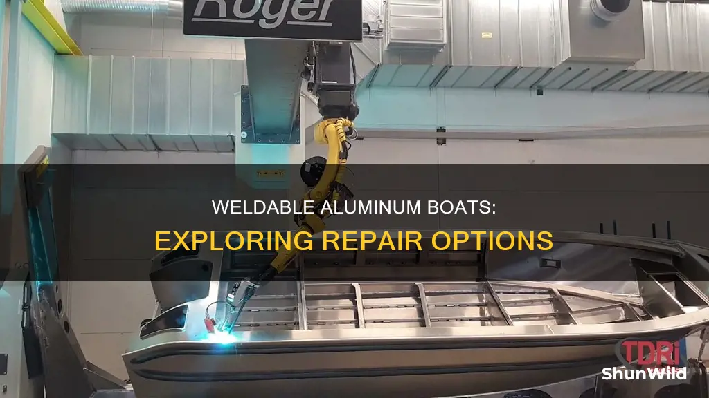 is my aluminum boat weldable