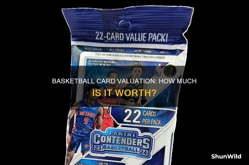 is my basketball card worth