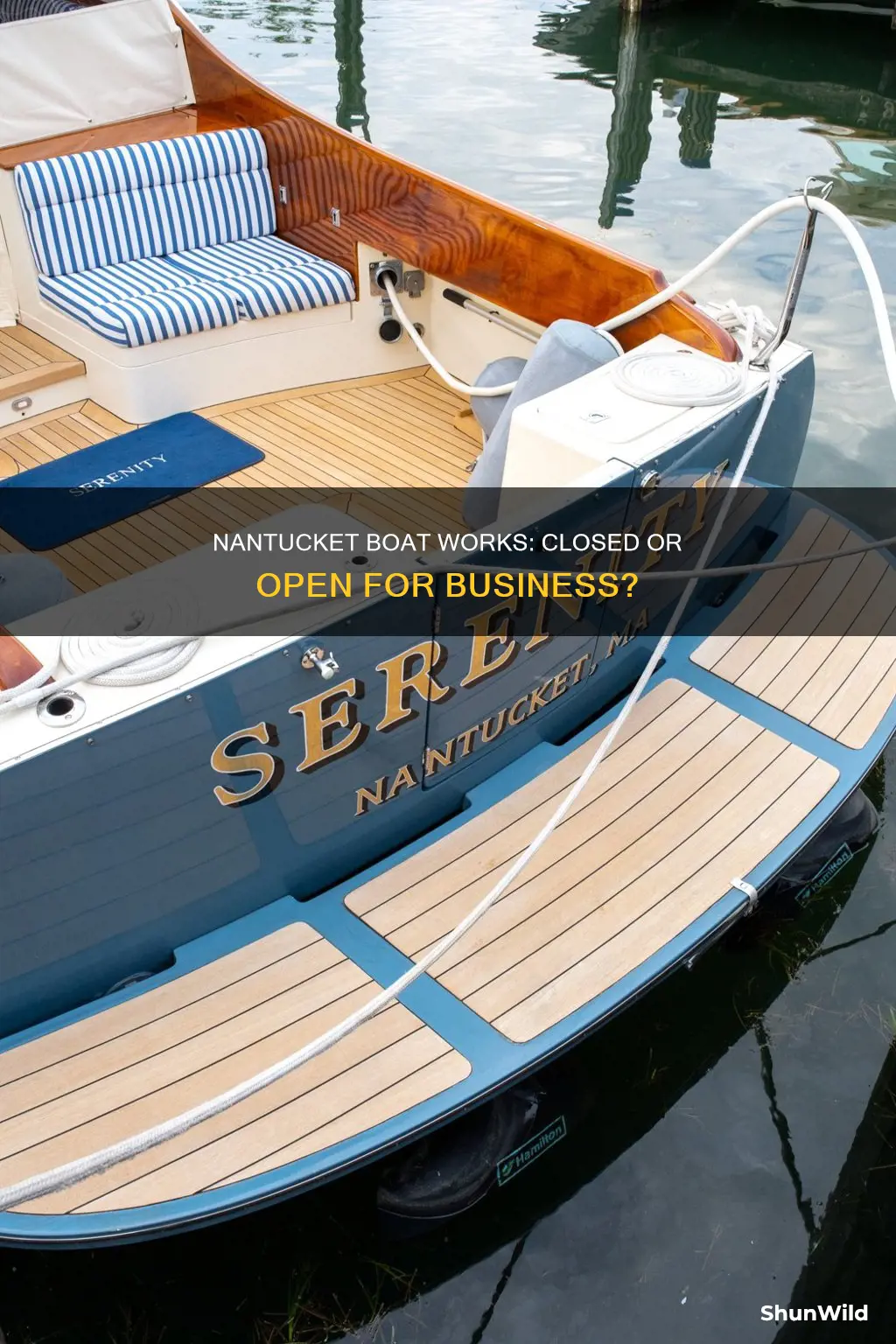 is nantucket boat works closed