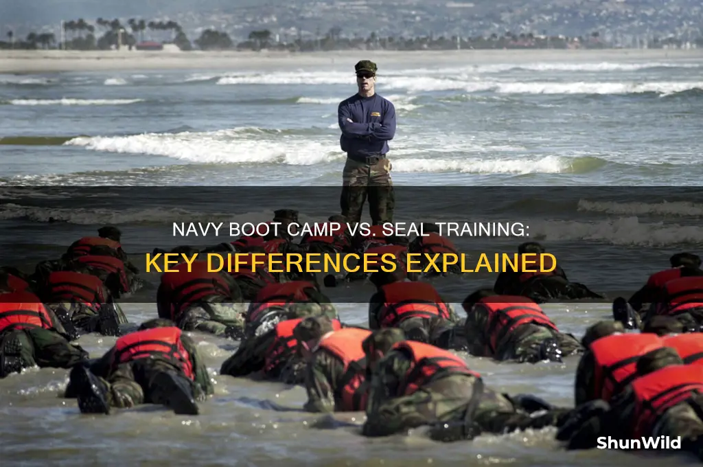 is navy boot camp the same as navy seal bootcamp