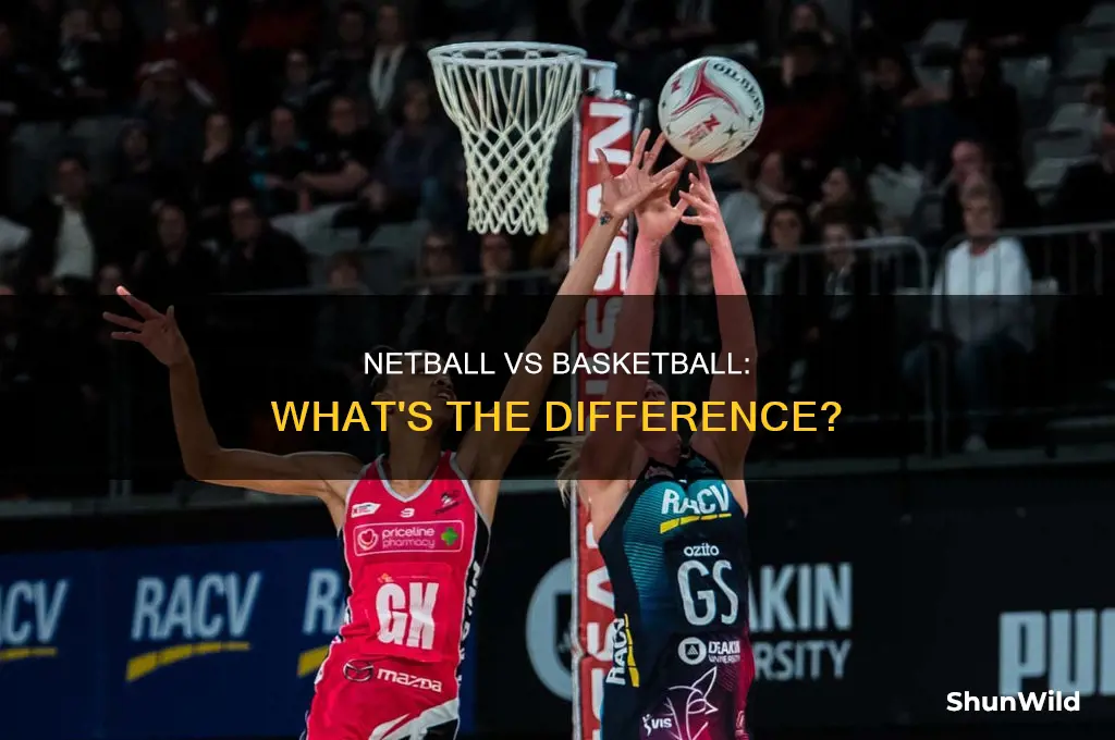 is netball and basketball the same