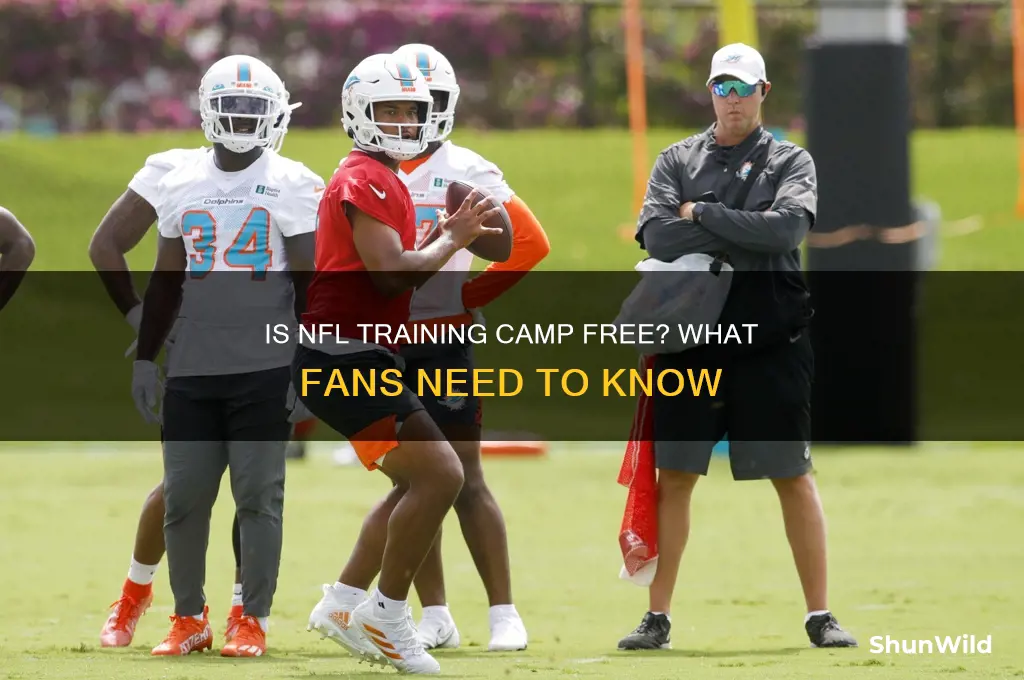 is nfl training camp free