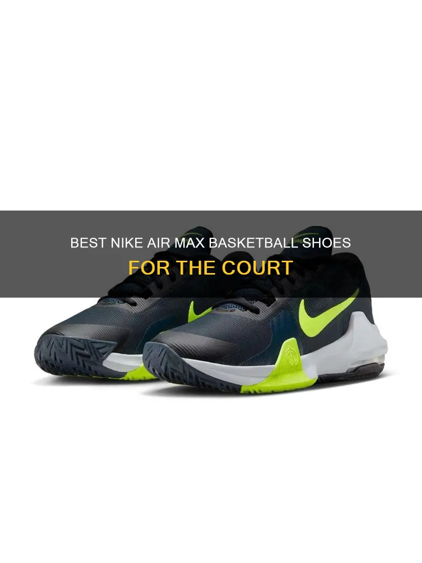 is nike airmax basketball shoes