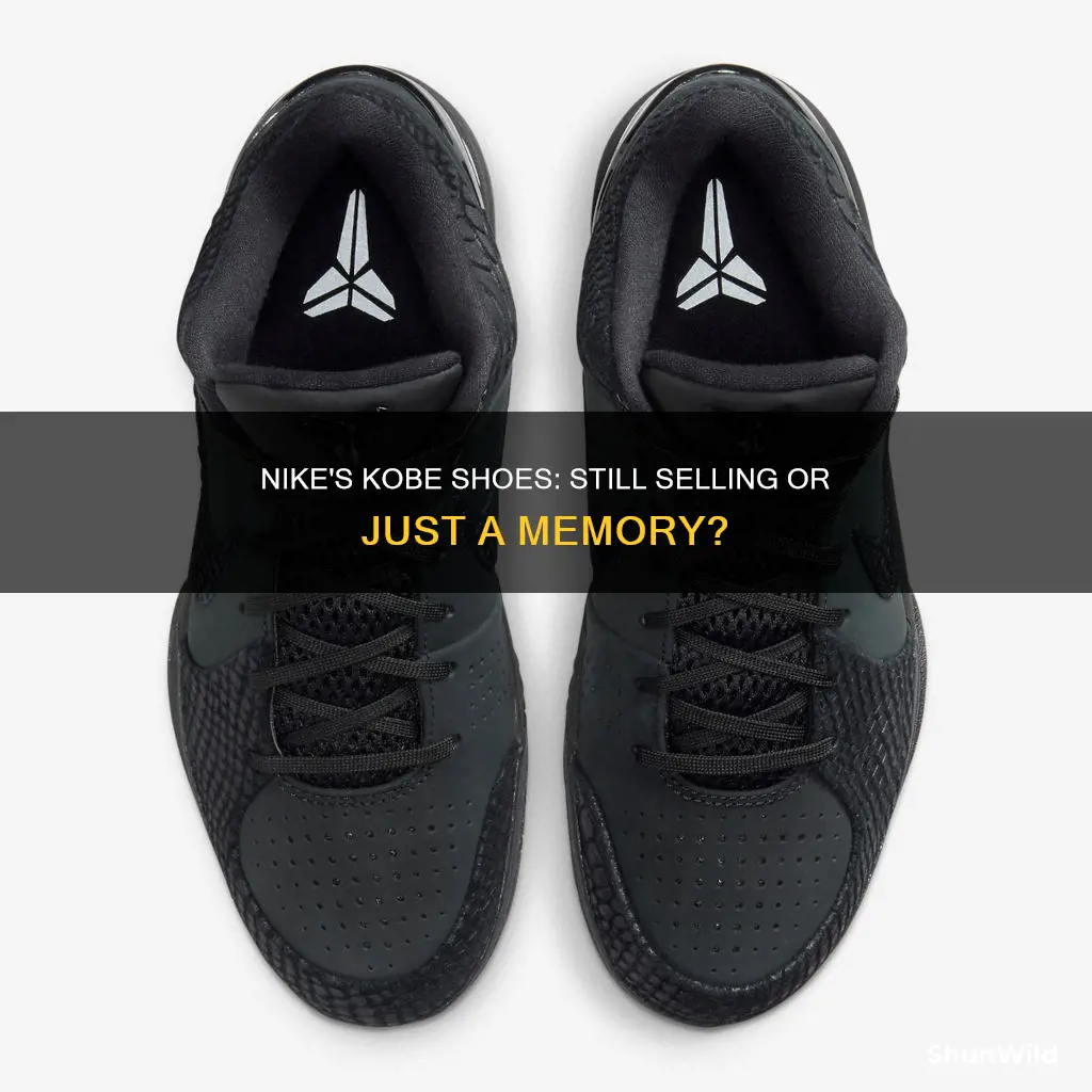 is nike still selling kobe basketball shoes