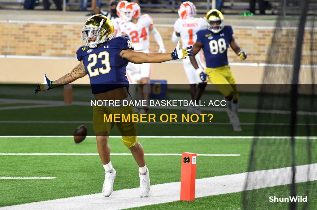 is notre dame basketball in the acc