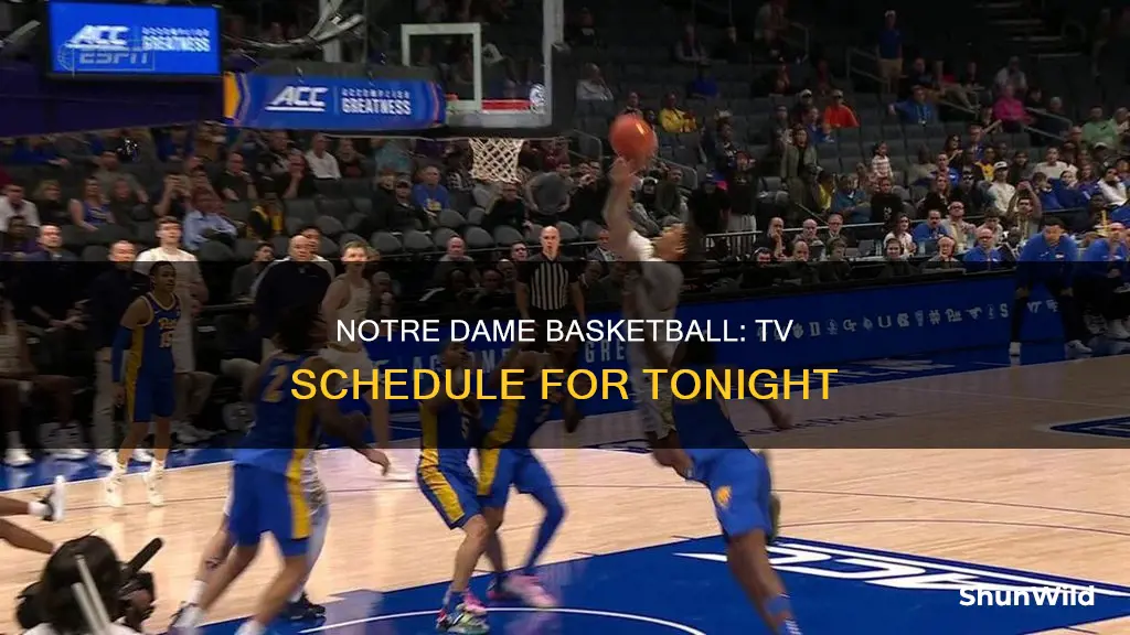 is notre dame basketball on tv tonight