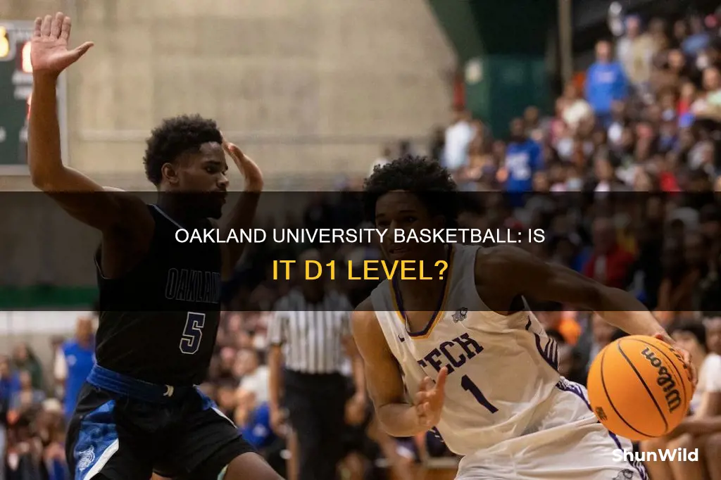 is oakland university basketball d1