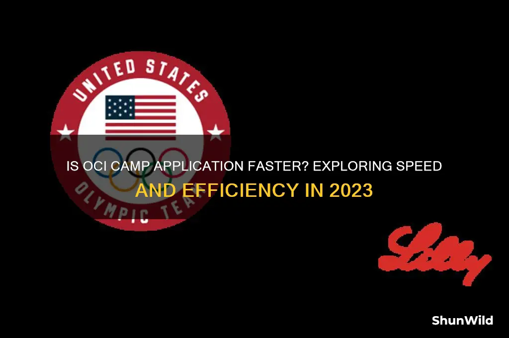 is oci camp application faster