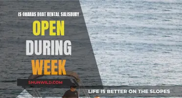 Ohara's Boat Rental: Open All Week in Salisbury