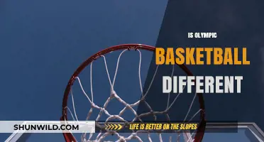 Basketball Olympics: What's Different?