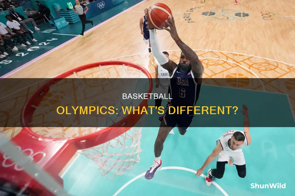 is olympic basketball different