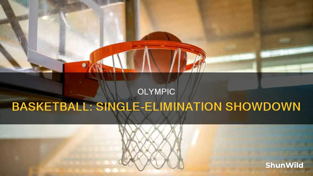 is olympic basketball single elimination