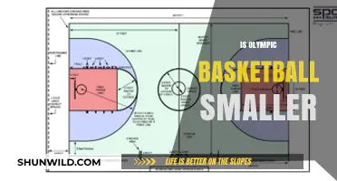Basketball Court Size: Olympics vs. NBA