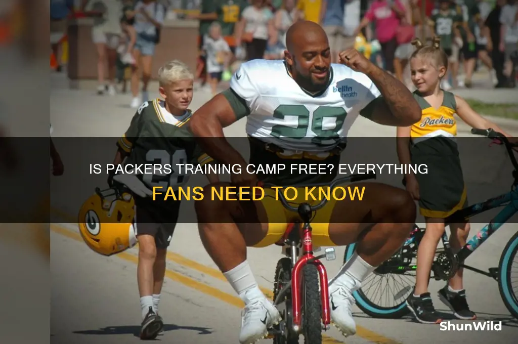 is packers training camp free