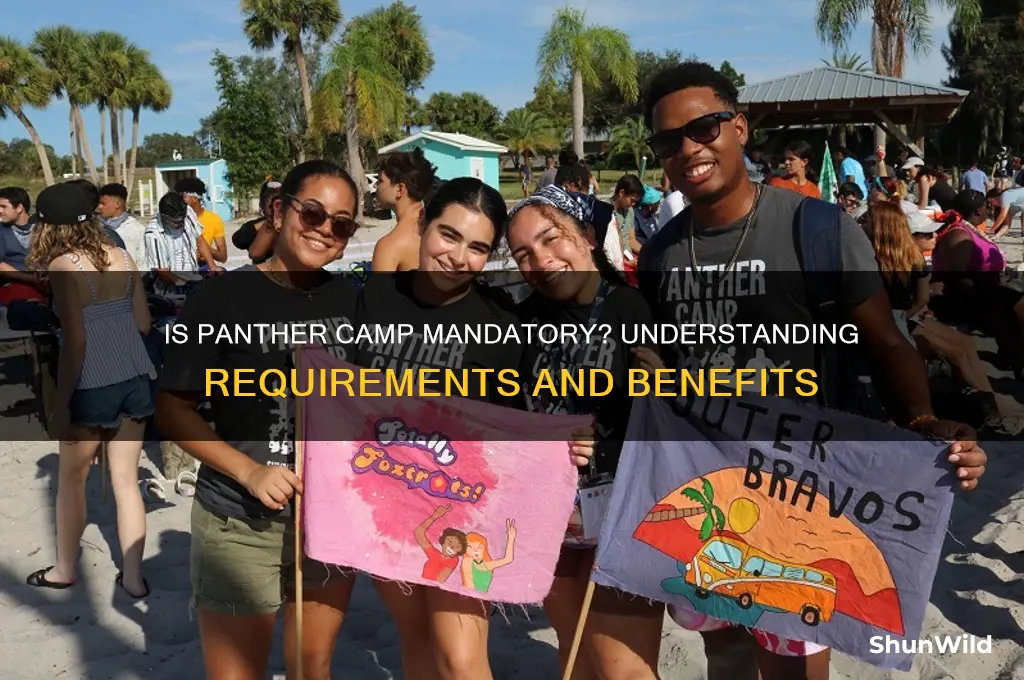 is panther camp mandatory