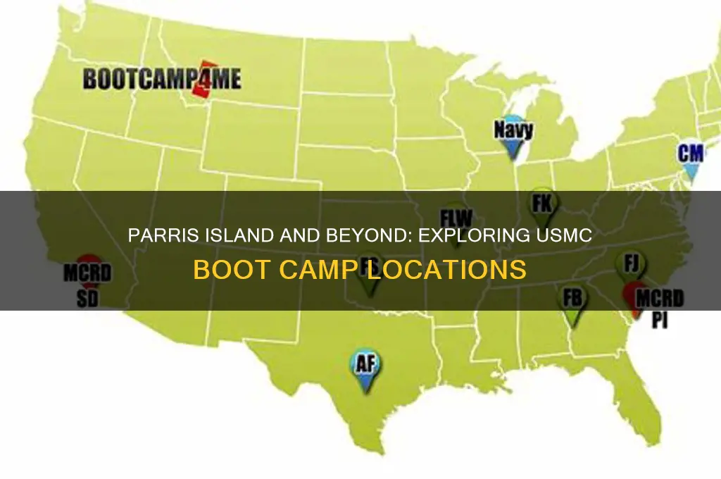 is parris island the only usmc boot camp located