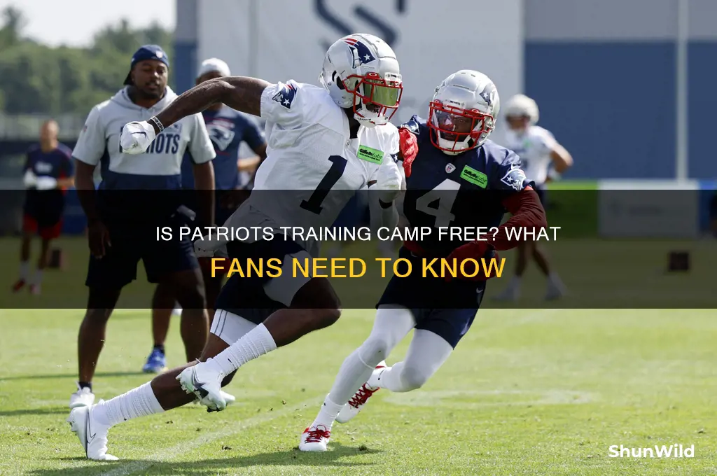 is patriots training camp free